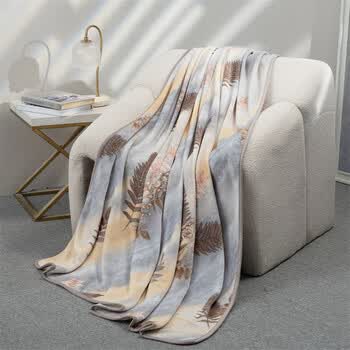 Mercury Home Textiles DH — фланелевый плед «Осеннее тепло» 126358, 150 × 200 см